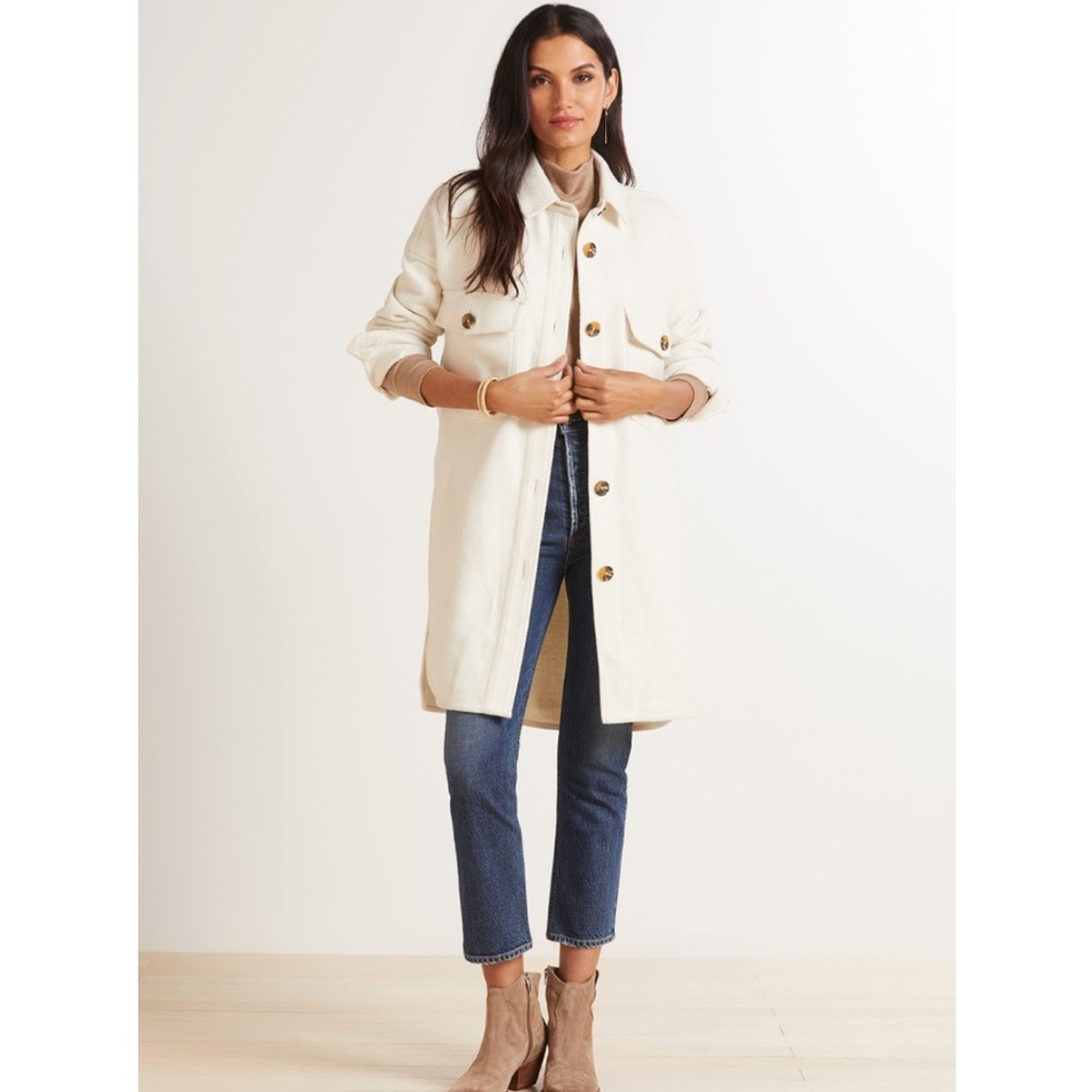 Evereve Shacket - Medium